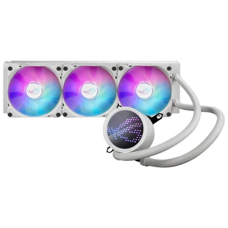 Asus ROG Ryuo 360 ARGB AIO Liquid Cooler - White - مبرد